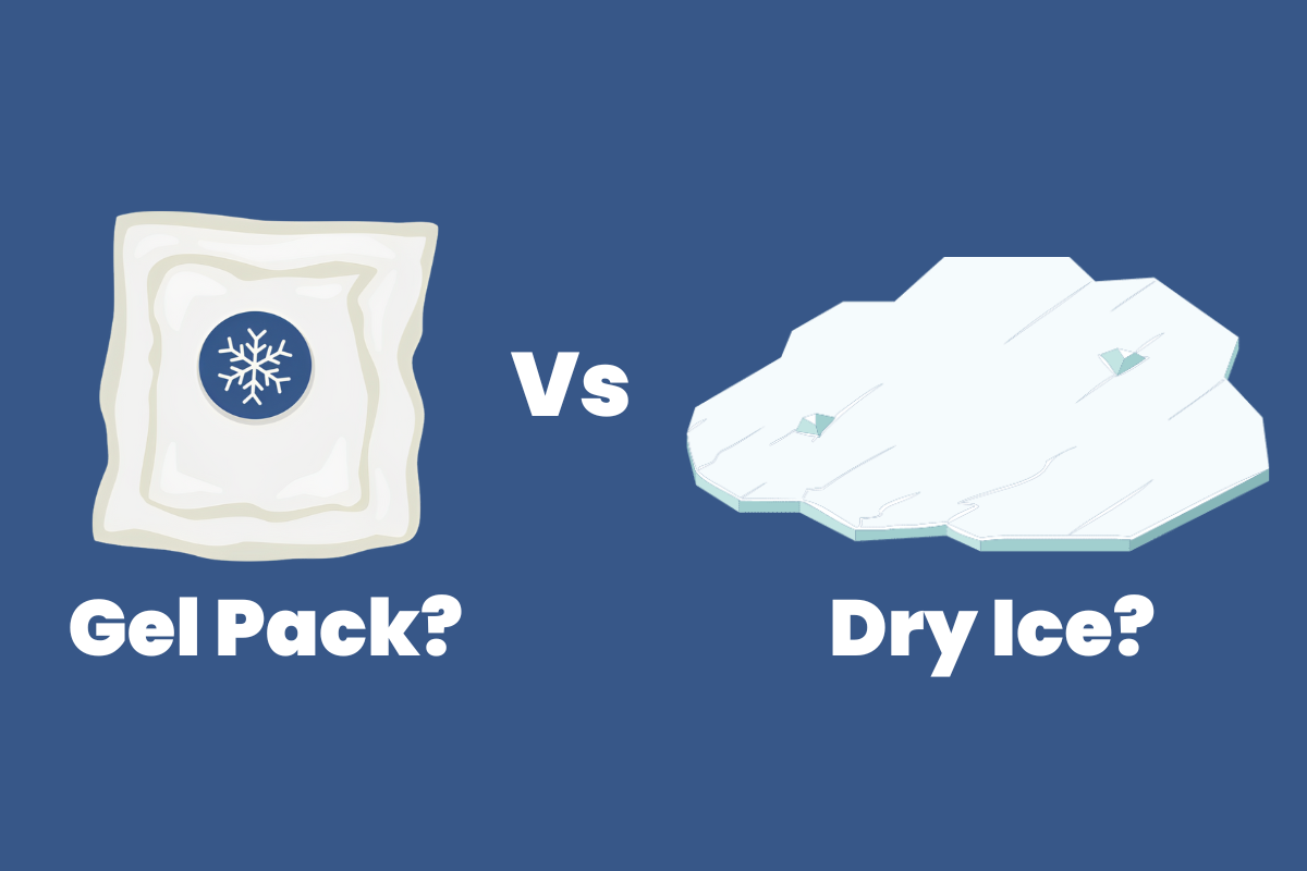 Gel Packs vs Dry Ice Choosing the Right Cooling Method for