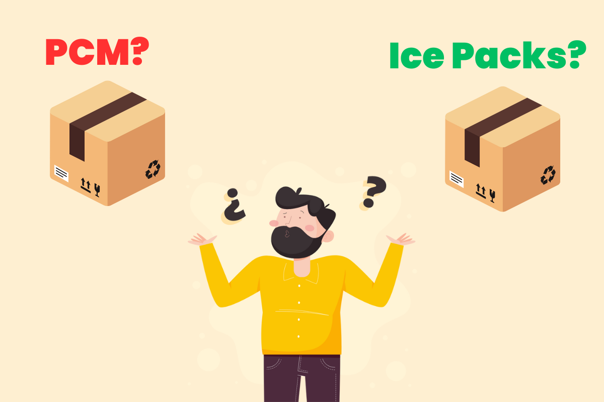 PCM vs Ice Packs in Cold Shipment